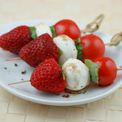 Mozzarella, Tomato & Strawberry