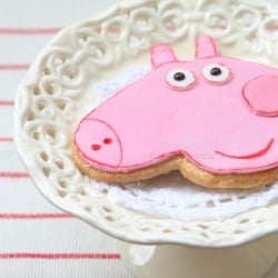 Gorgeous George Pig Cookies