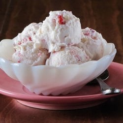 Strawberry White Chocolate Ice Cream
