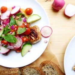 Balsamic Chicken with Relish