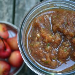 Grilled Cherry Salsa