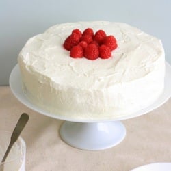 Raspberry Tres Leches Cake
