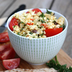 Raw Cauliflower Tabbouleh