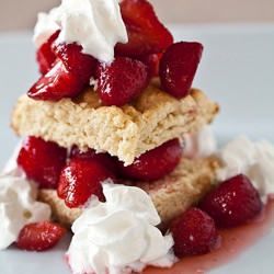 Rustic Strawberry Shortcake