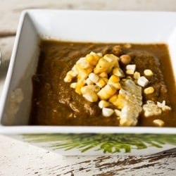 Roasted Corn Gazpacho
