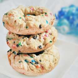 Cake-Batter Doughnuts