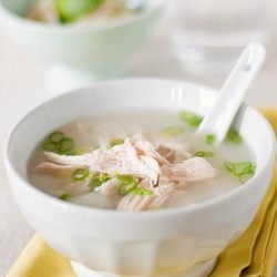 Chicken +  Rice Soup w/Lemongrass