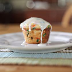 Sour Cream Funfetti Cupcakes