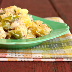 Potato Salad with Yogurt and Snaps