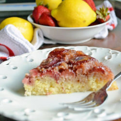 Strawberry Lemon Cake
