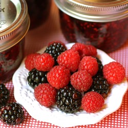 Raspberry Blackberry Freezer Jam