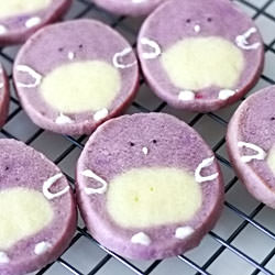 Penguin Icebox Cookies