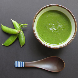 Simple Snap Pea Soup