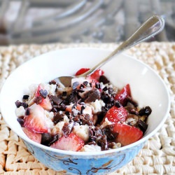 Hot Fudge Oatmeal