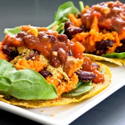 Sweet Potato Bean Tacos