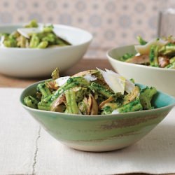 Spinach Pesto Pasta w/ Chicken