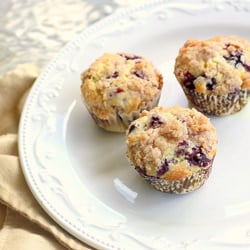 Blueberry Streusel Muffins