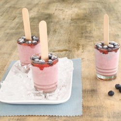 Watermelon Blueberry Popsicles