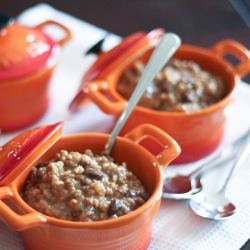 Cinnamon Raisin Brown Rice Pudding