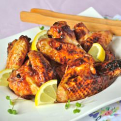 Oriental Sticky Spicy Wings