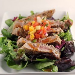 Ahi Tuna Mango Salsa Salad
