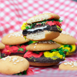 Hamburger Cookies