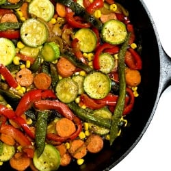 Rajas & Veggie Skillet