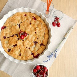 Cherry Pie with Homemade Crust