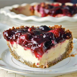 Cherry Cheesecake Pie