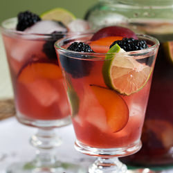 Blackberry Plum Sangria