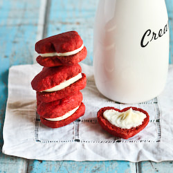 Red Velvet Melting Moments