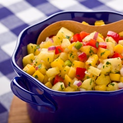 Refreshing Pineapple Mango Salsa