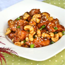 Seasame Cashew Chicken
