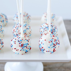 4th of July Cake Pops