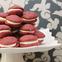 Red Velvet Whoopie Pies