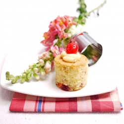 Apple Cherry Cake