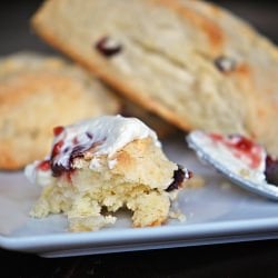 Scones with Currants