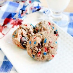 Patriotic Cookie Dough Balls