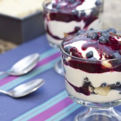 Blueberry Lemon Trifles