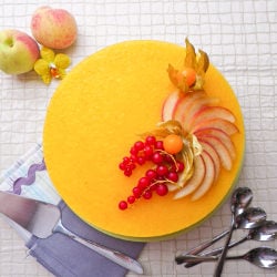 Peach Moss Cake