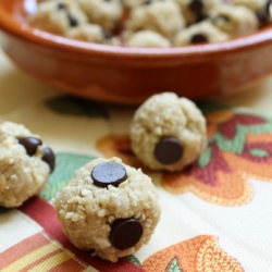 Raw Coconut Dough Balls