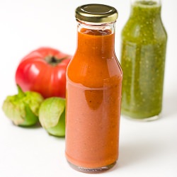Red and Green Roasted Salsas