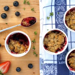 Berry-Nectarine Crumble