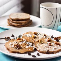Banana Muffin Pancakes