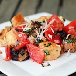 Panzanella with Sausage