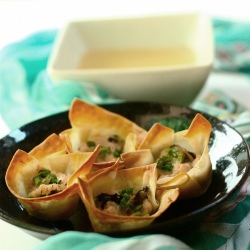 Baked Wonton Cups