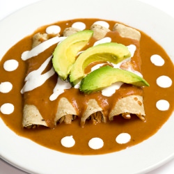 Enfrijoladas