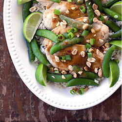 Spicy Thai Lime Chicken & Rice.