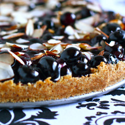 Vegan Blueberry Almond Tart
