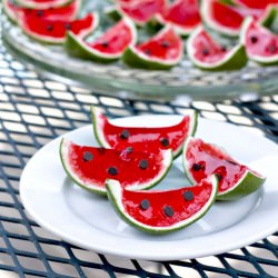 Watermelon Lime Jello Shots